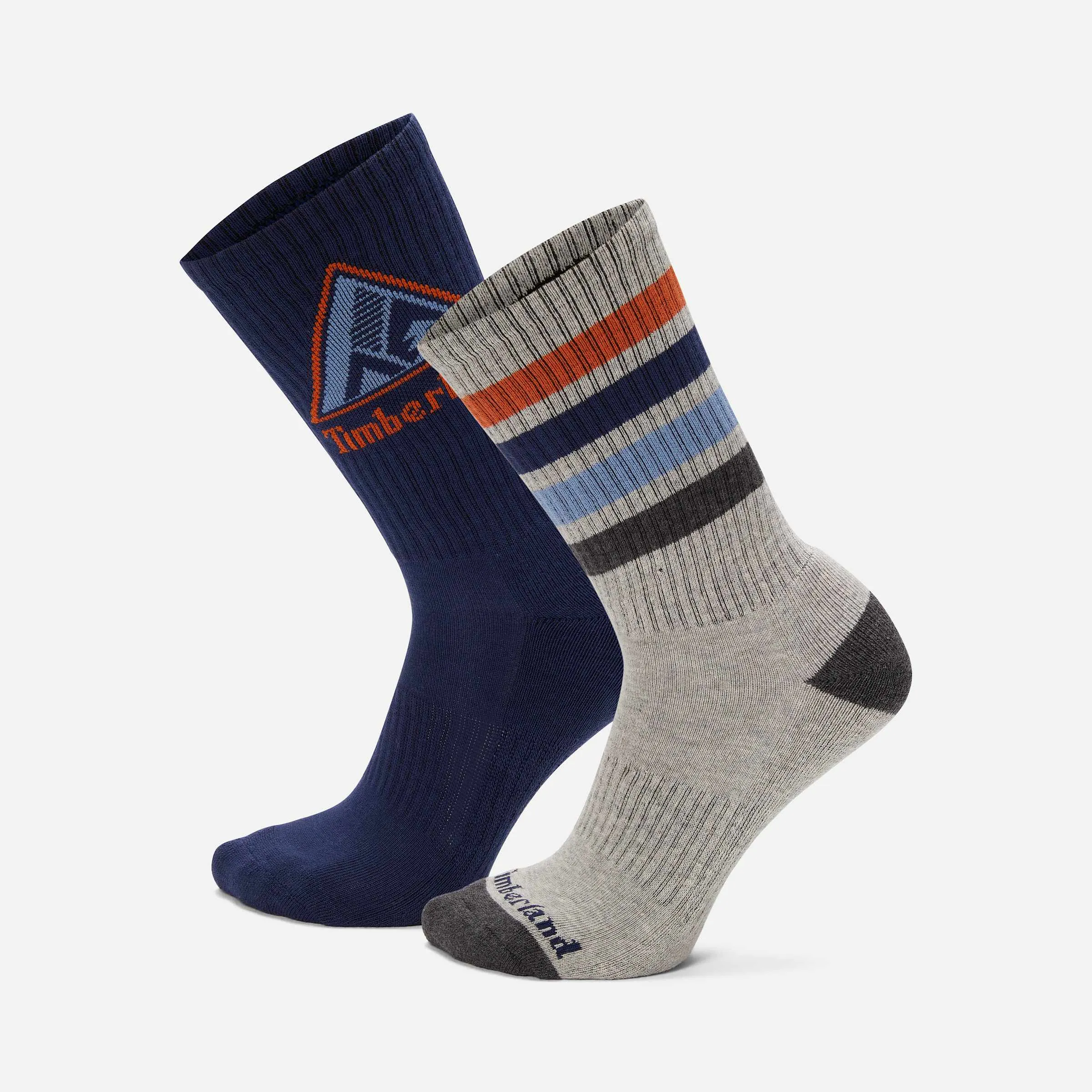 2-Pack Quad Stripe Crew Sock