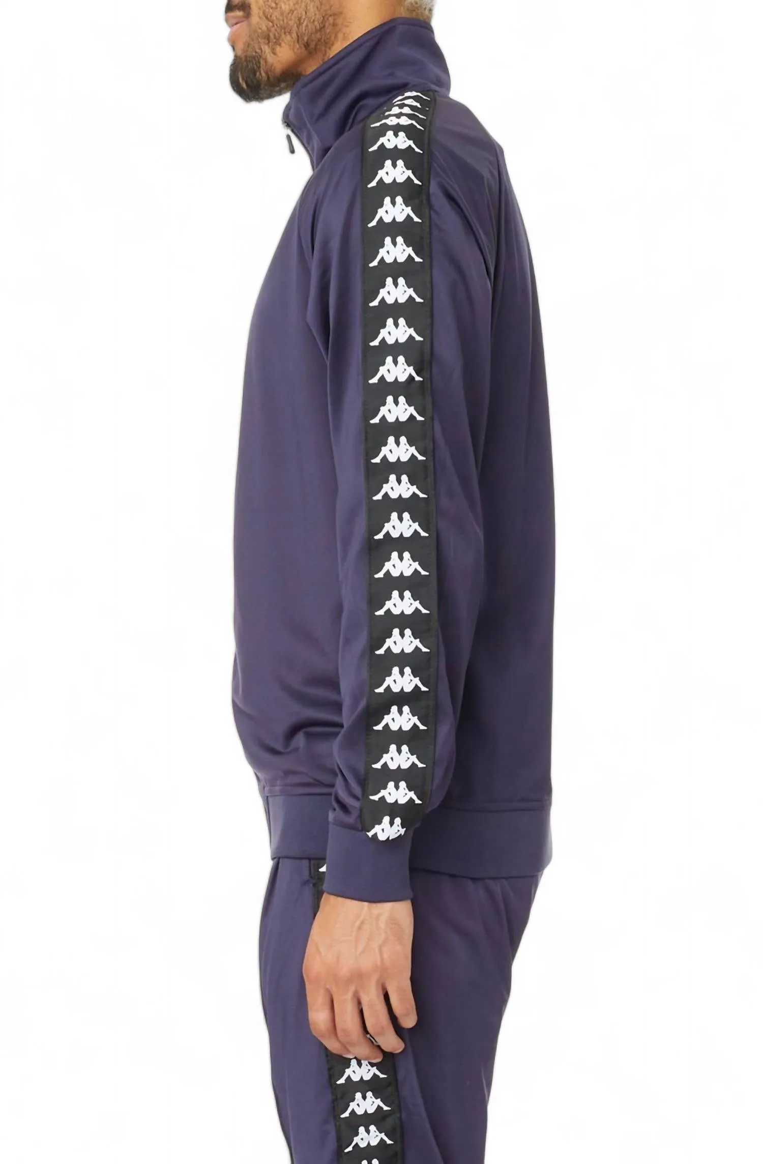 222 Banda Anniston Track Jacket In Navy/black