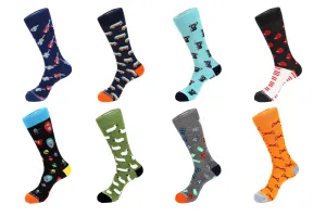 8 Pair Combo Pack Socks