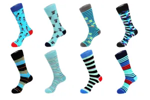 8 Pair Combo Pack Socks