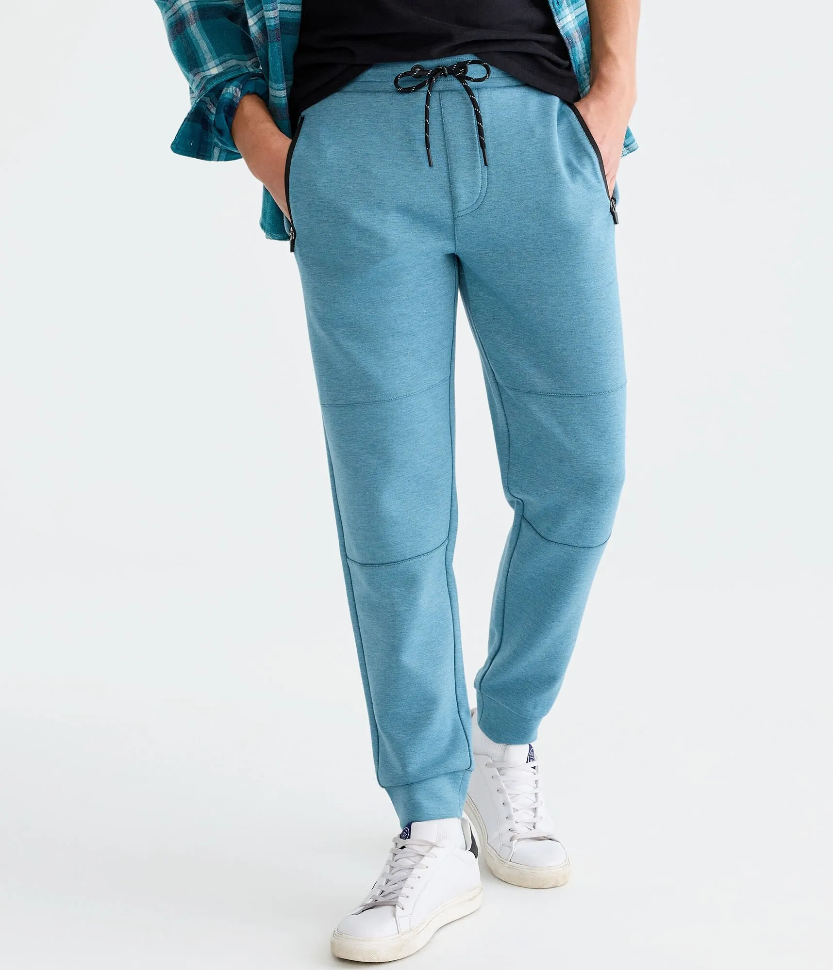 Aeropostale Mens Air Softspun Tech Fleece Jogger Sweatpants