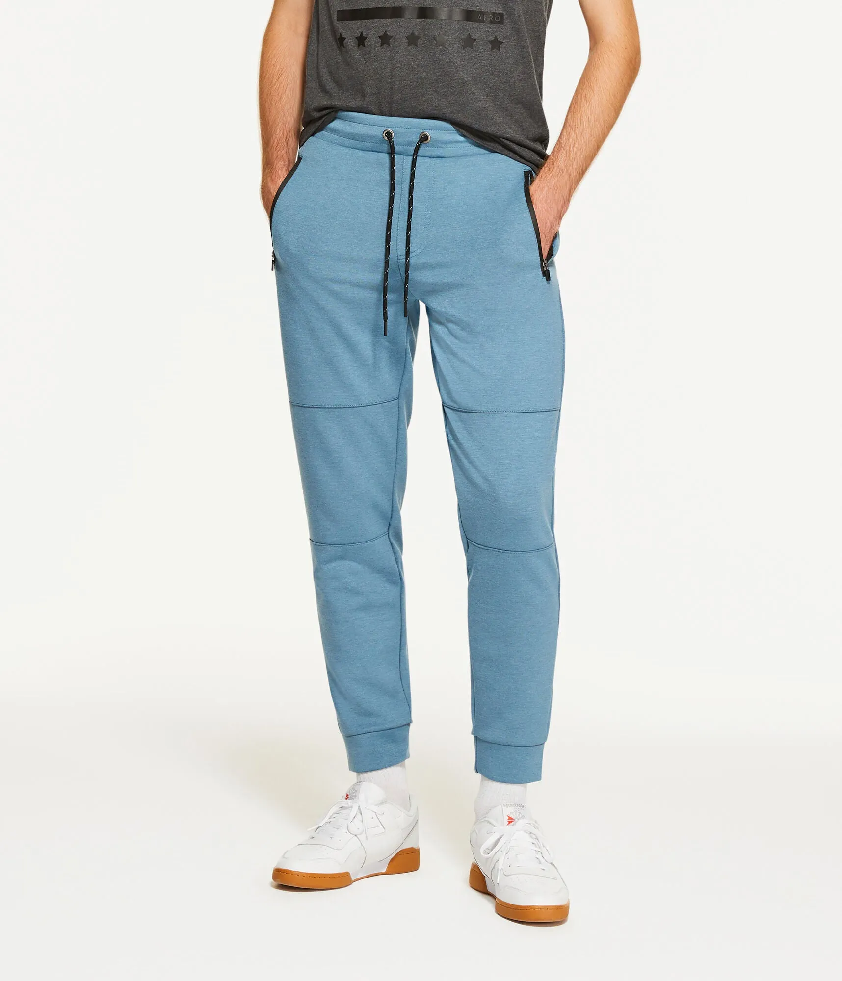 Aeropostale Mens Air Softspun Tech Fleece Jogger Sweatpants