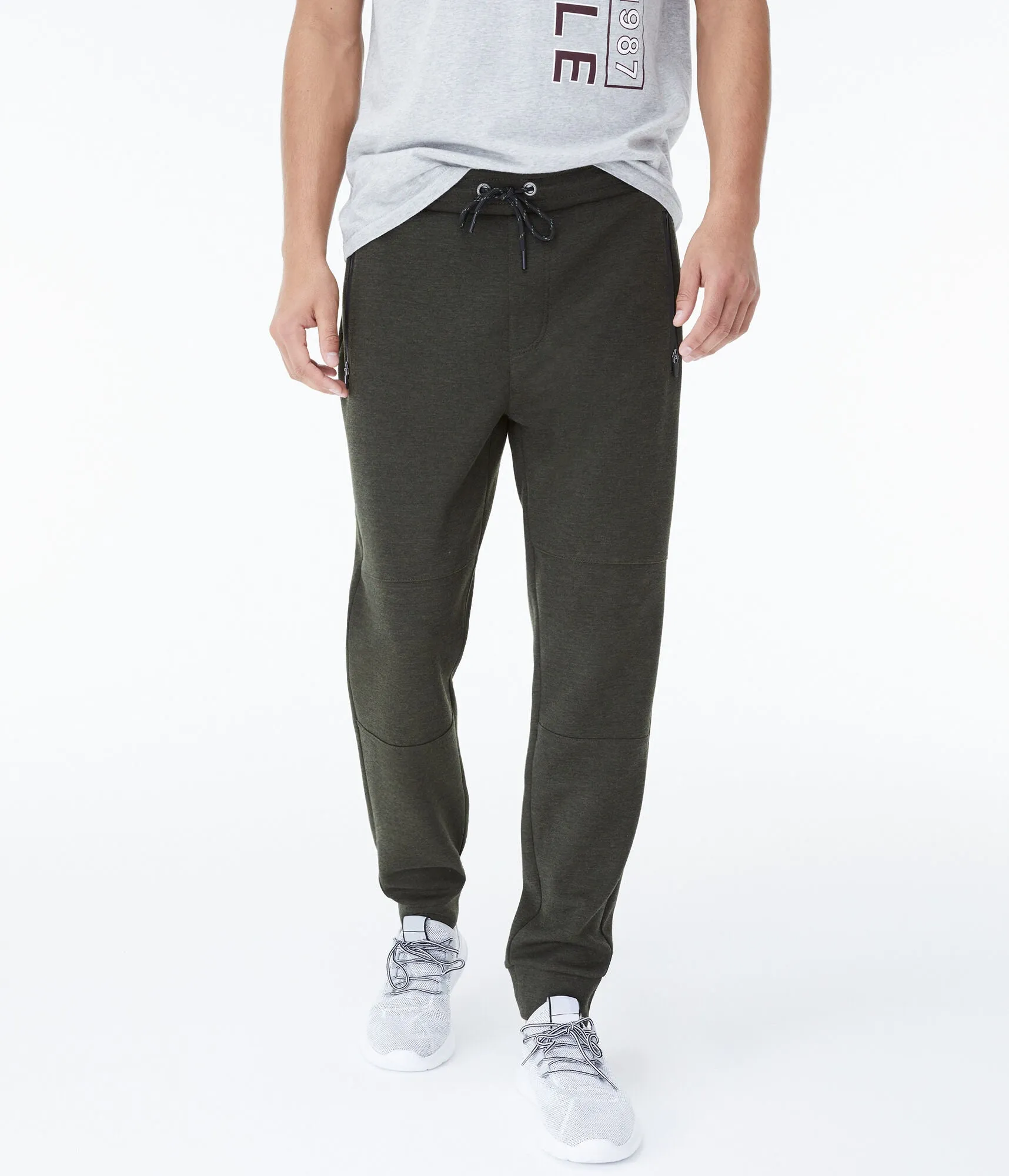 Aeropostale Mens Air Softspun Tech Fleece Jogger Sweatpants