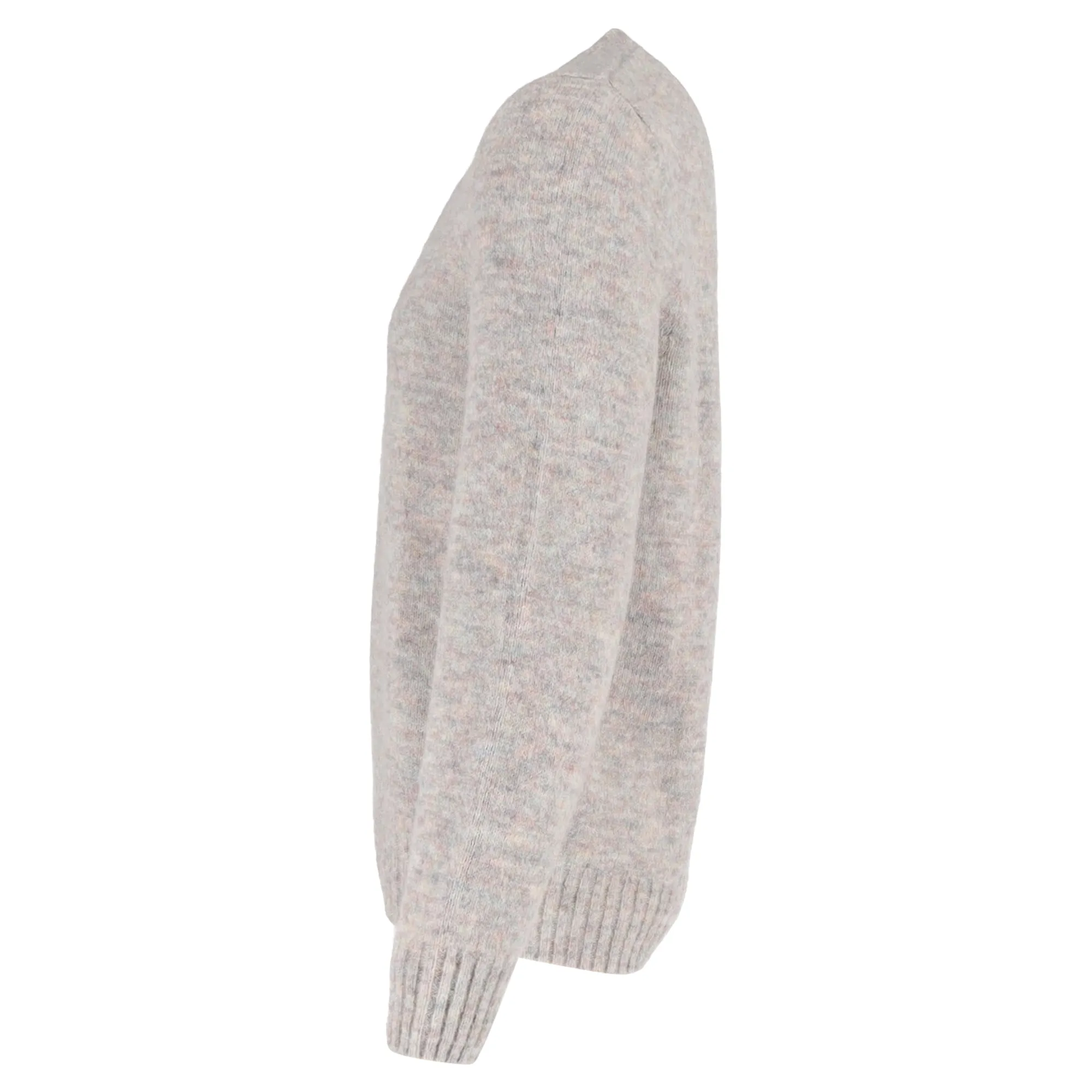 A.P.C. Crewneck Jumper in Grey Wool