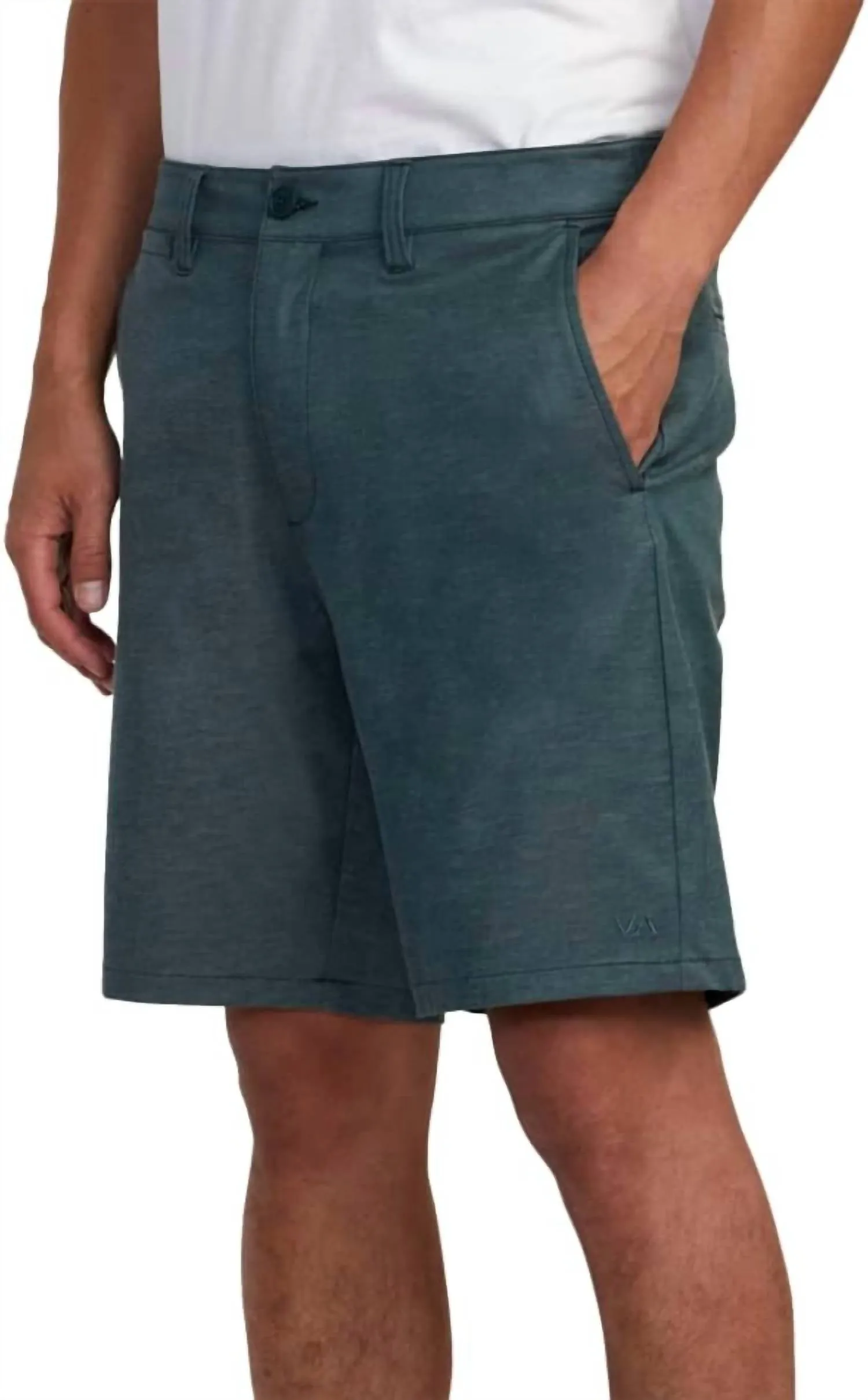 Back In Hybrid Short In Dark Green