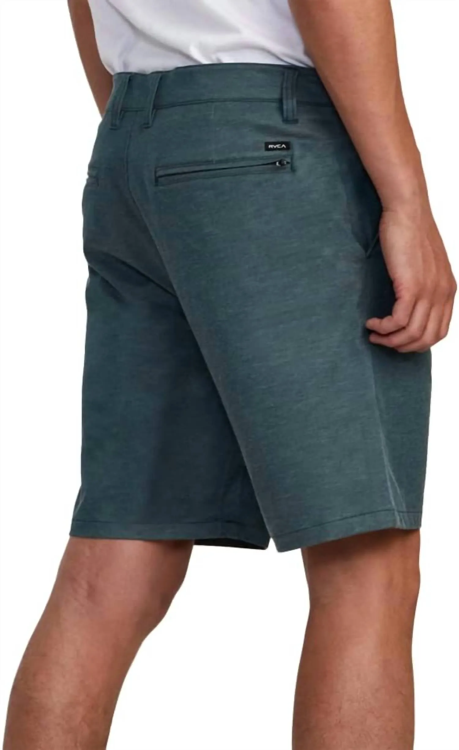 Back In Hybrid Short In Dark Green