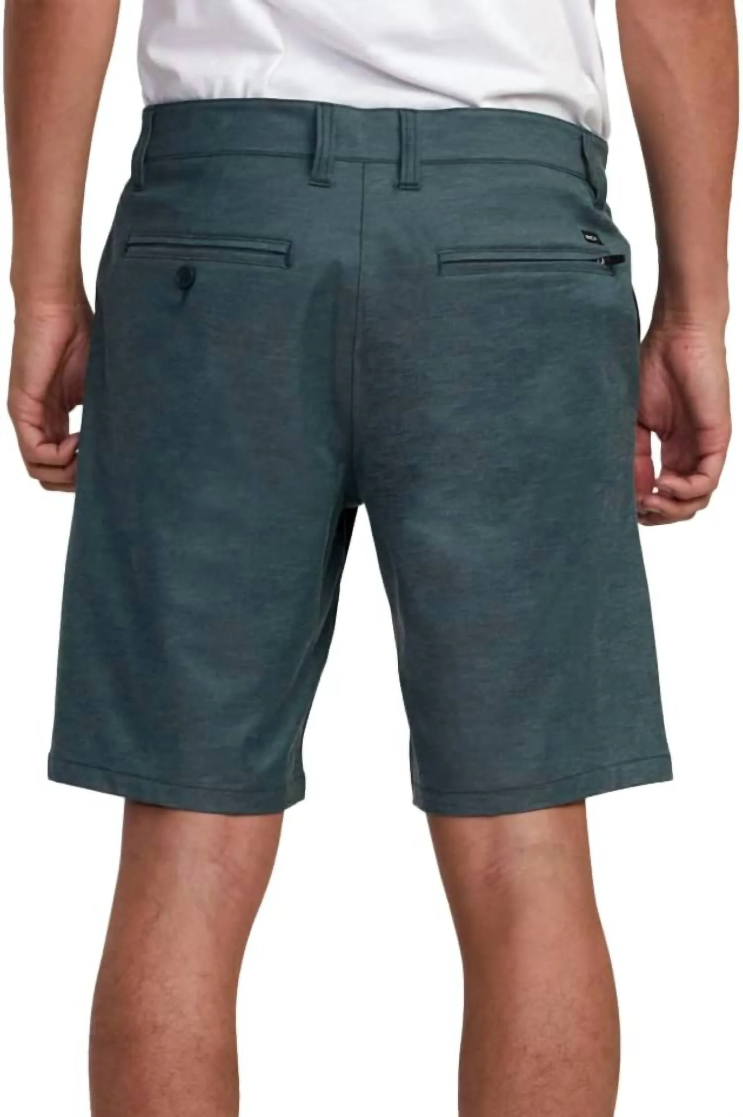 Back In Hybrid Short In Dark Green