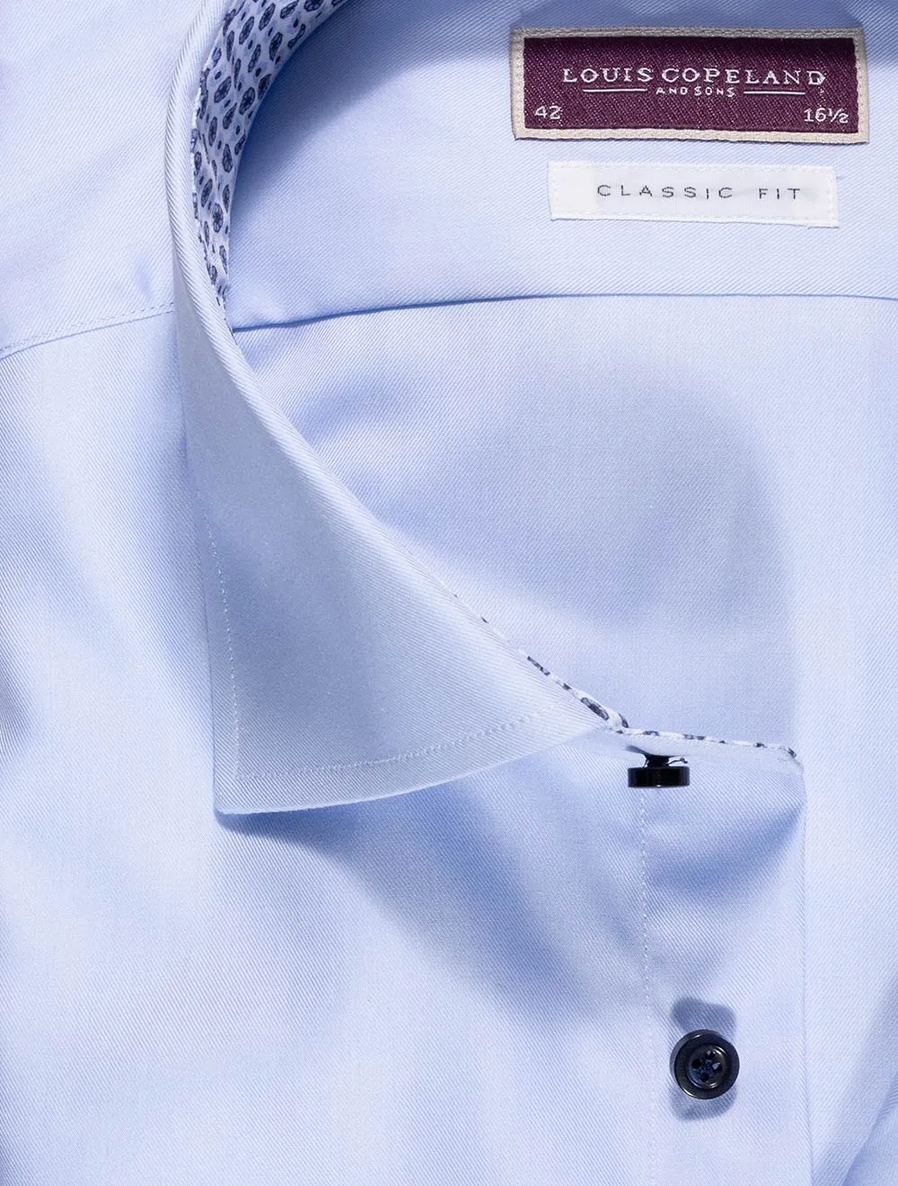 Baggio Journey Inlay Shirt Blue