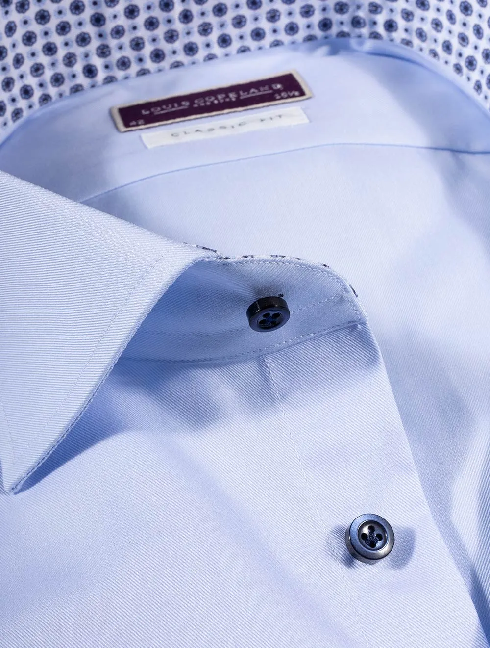Baggio Journey Inlay Shirt Blue