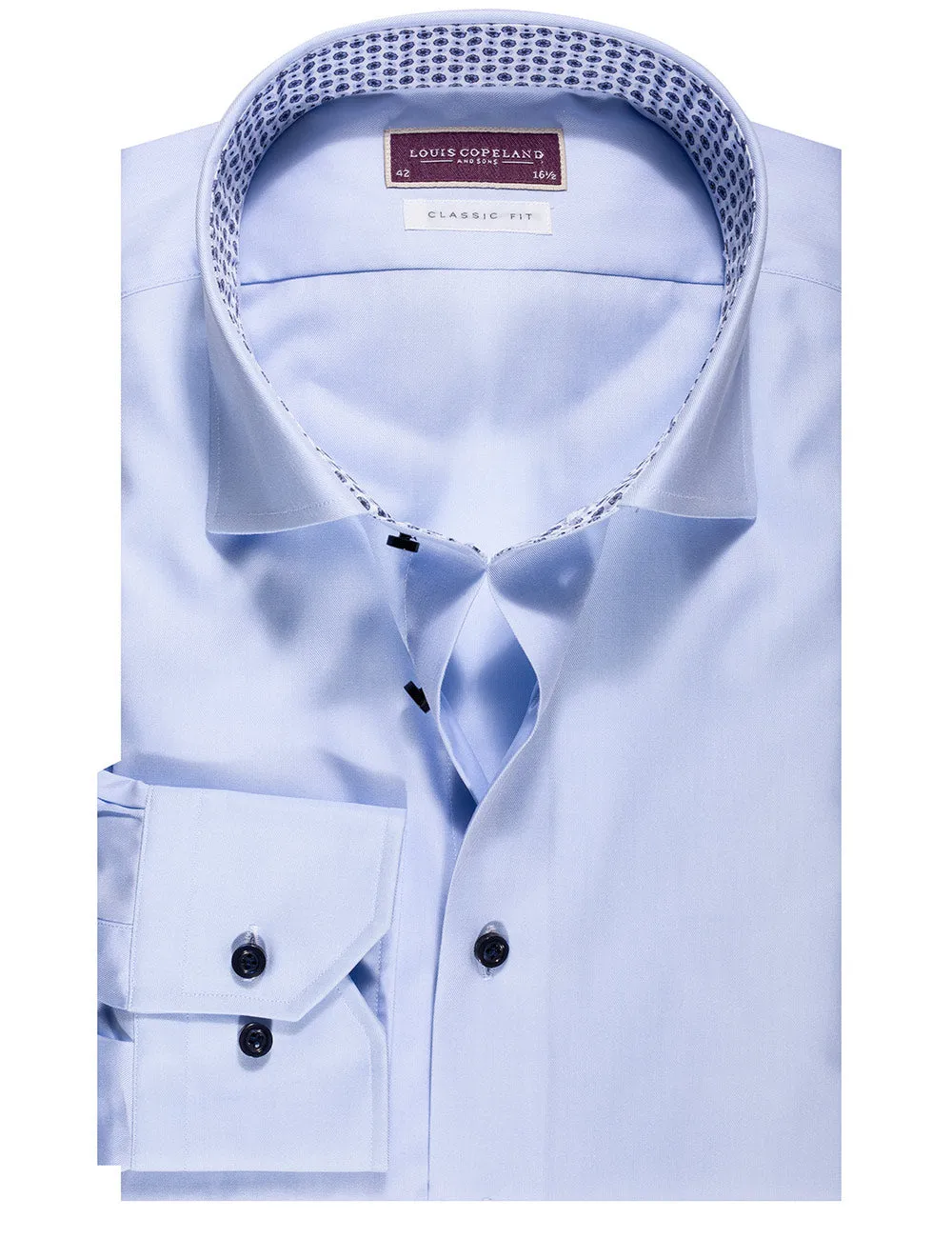 Baggio Journey Inlay Shirt Blue
