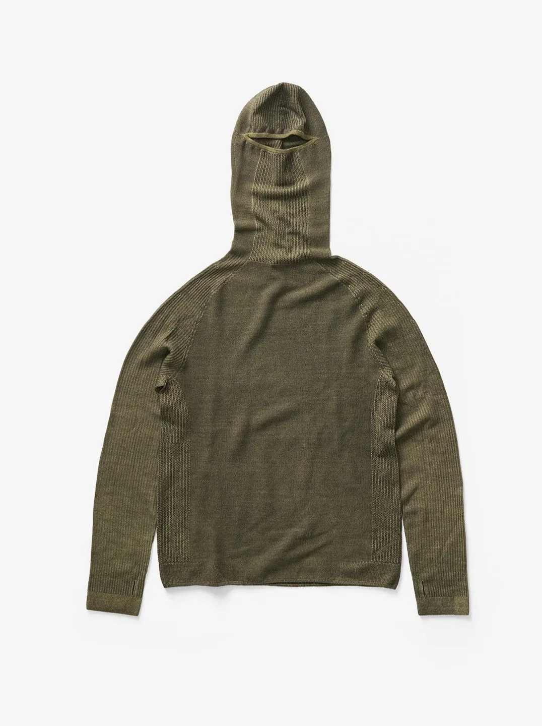 BALACLAVA SWEATER - Stone Green