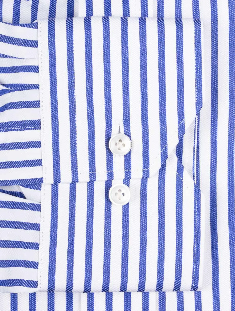 Banker Button Down Shirt Blue