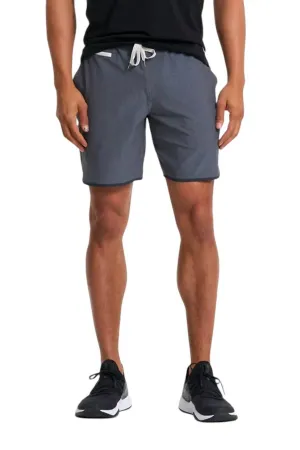Banks Shorts In Charcoal Engineered Stripe
