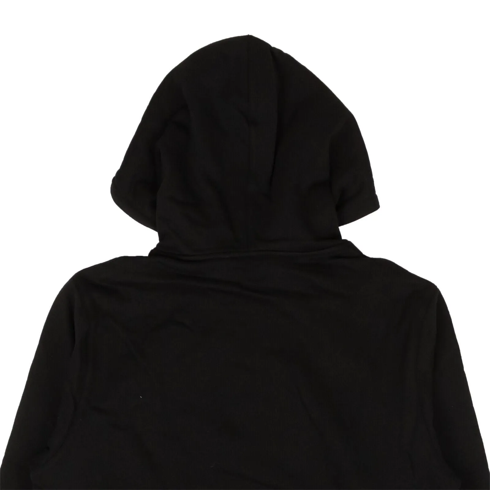 Black Cotton Blank Hoodie