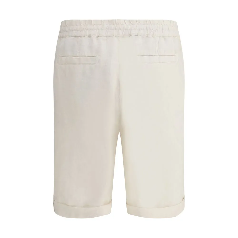 Brunello Cucinelli Linen Dyed Men's Shorts