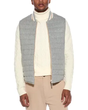 Brunello Cucinelli Reversible Cashmere Puffer Vest