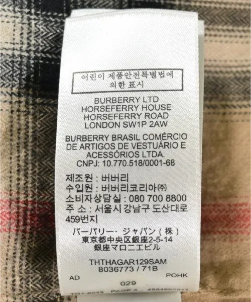 BURBERRY Casual shirts