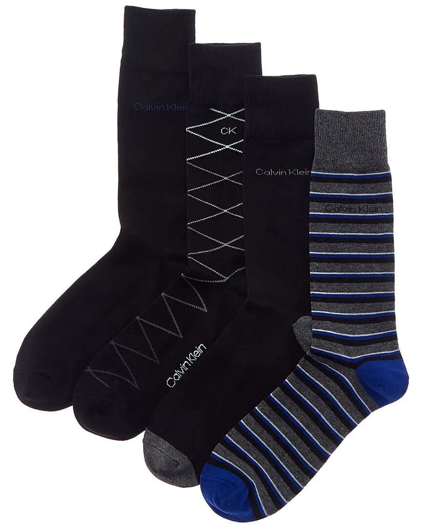 Calvin Klein 4pk Crew Socks