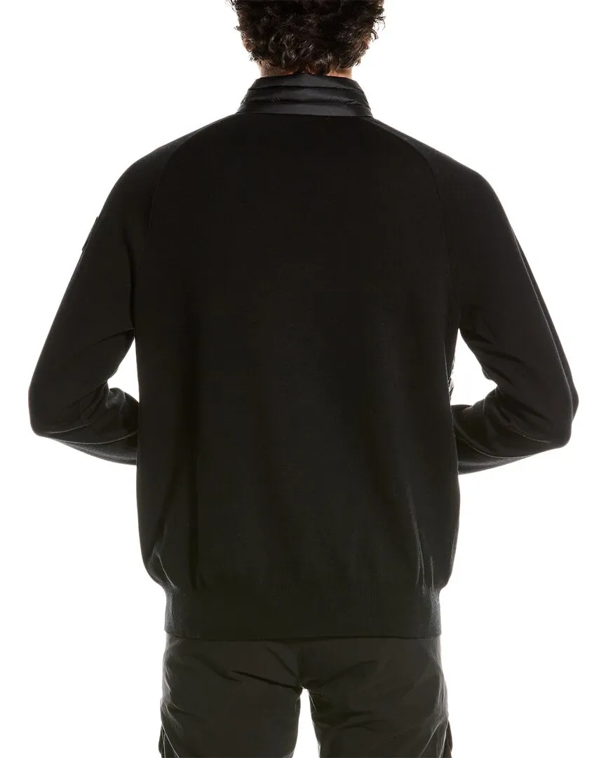 Canada Goose Hybridge Knit Packable Wool Jacket