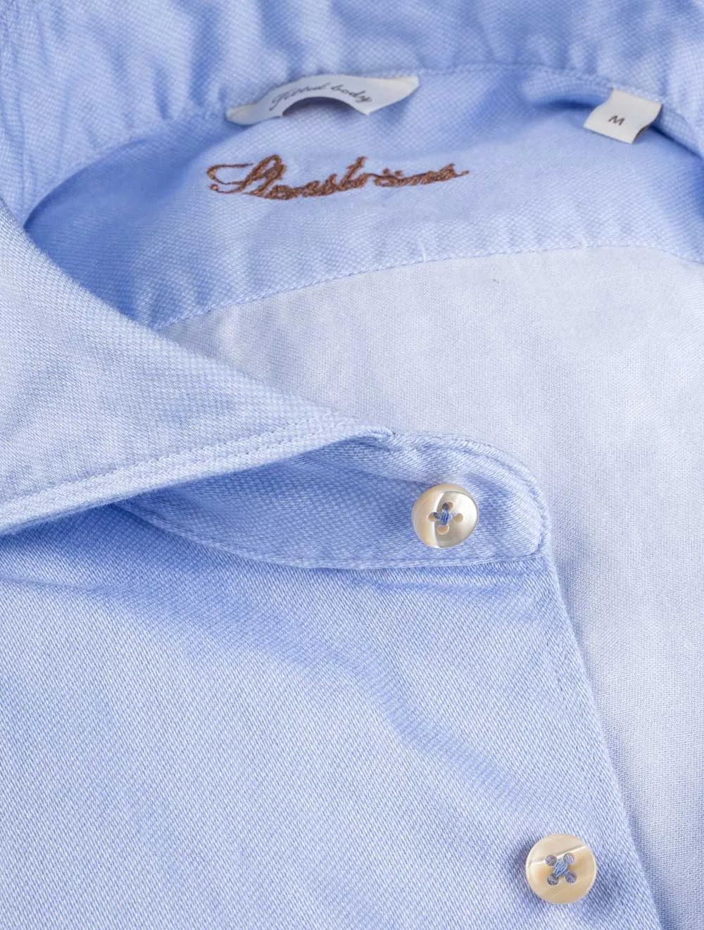Casual Fitted Shirt Blue