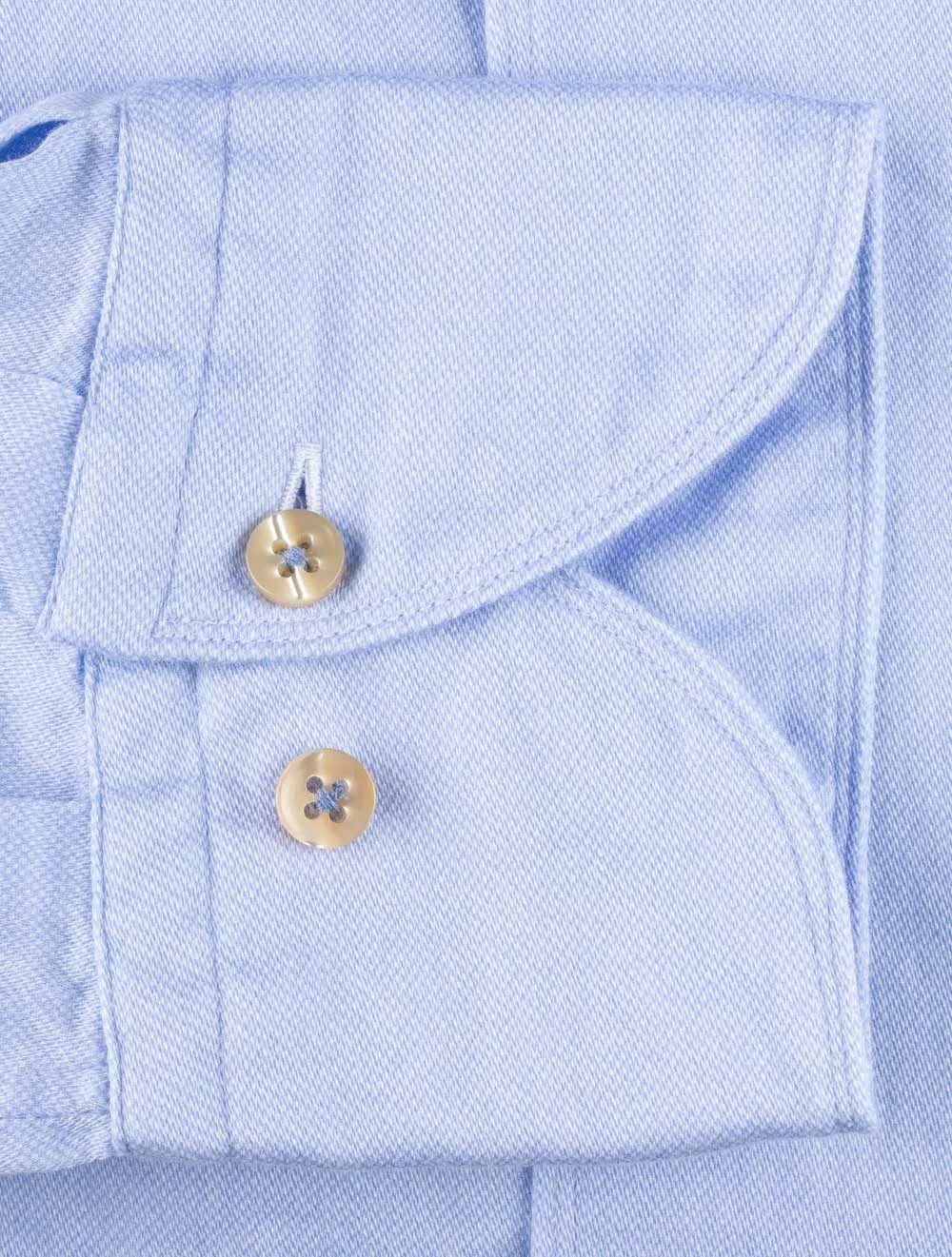 Casual Fitted Shirt Blue