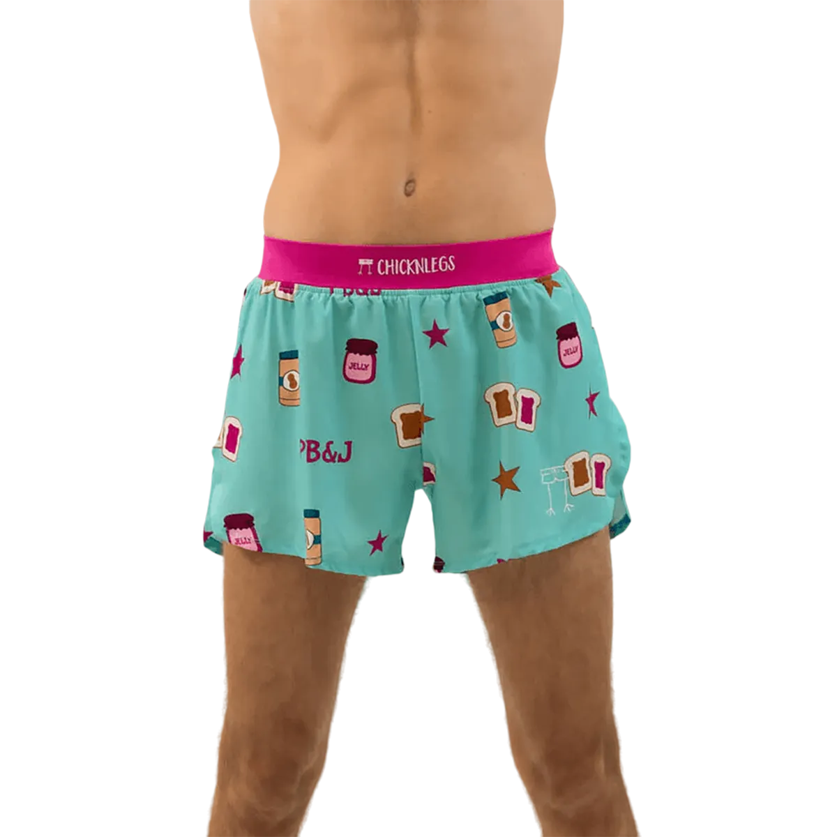 ChicknLegs 4" Half Split Short