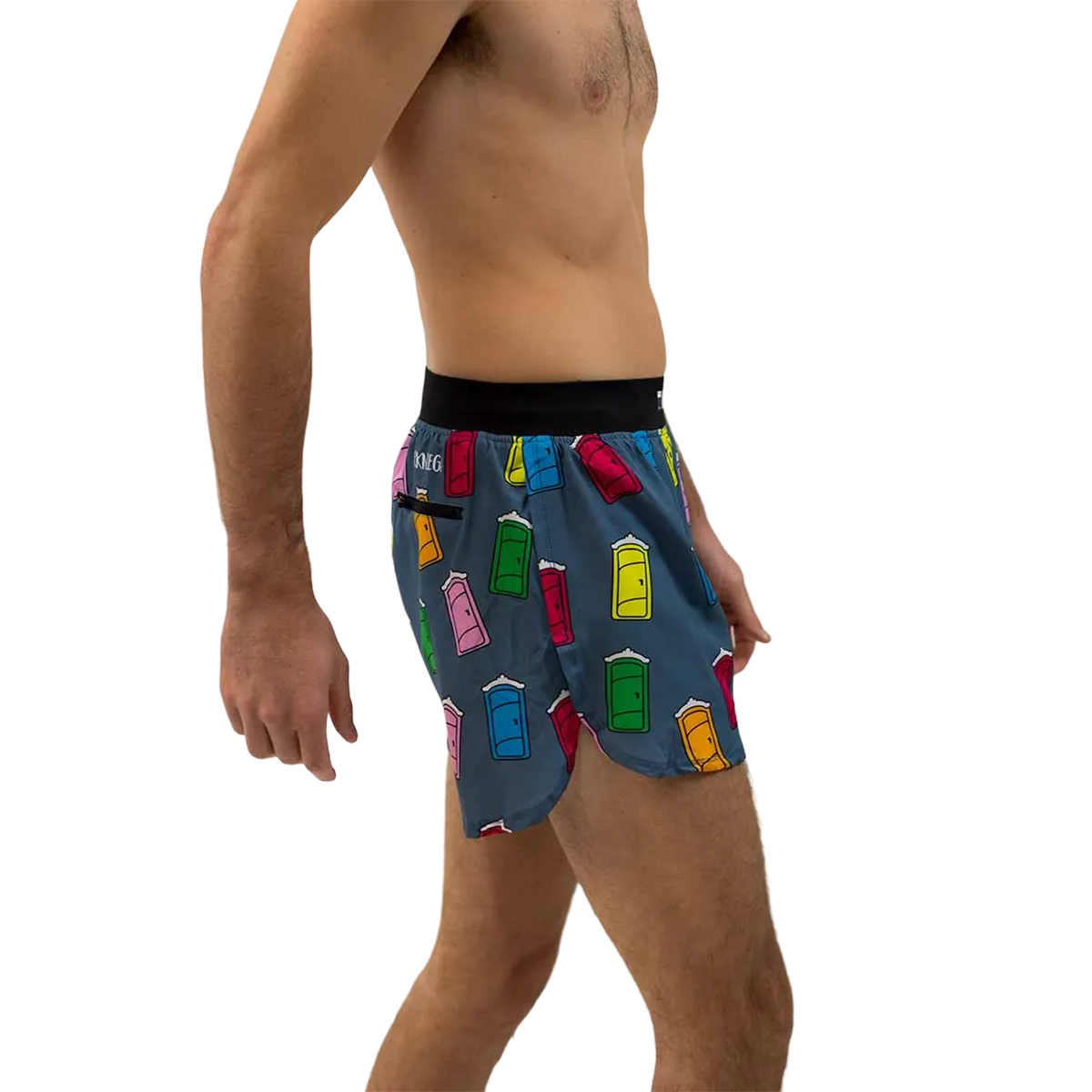 ChicknLegs 4" Half Split Short