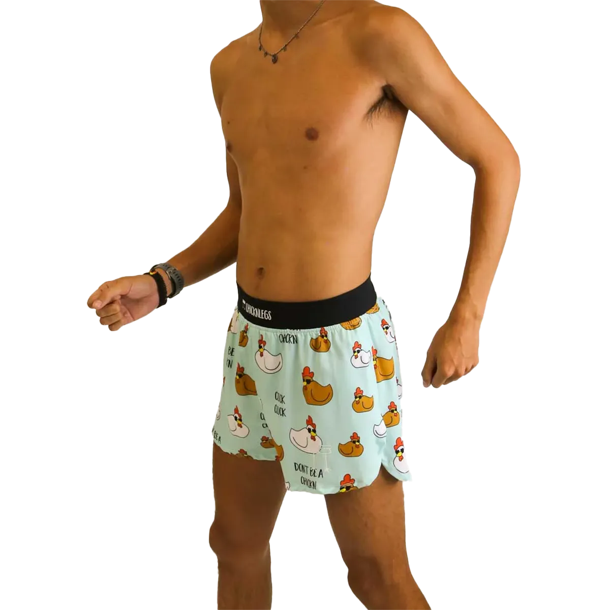 ChicknLegs 4" Half Split Short