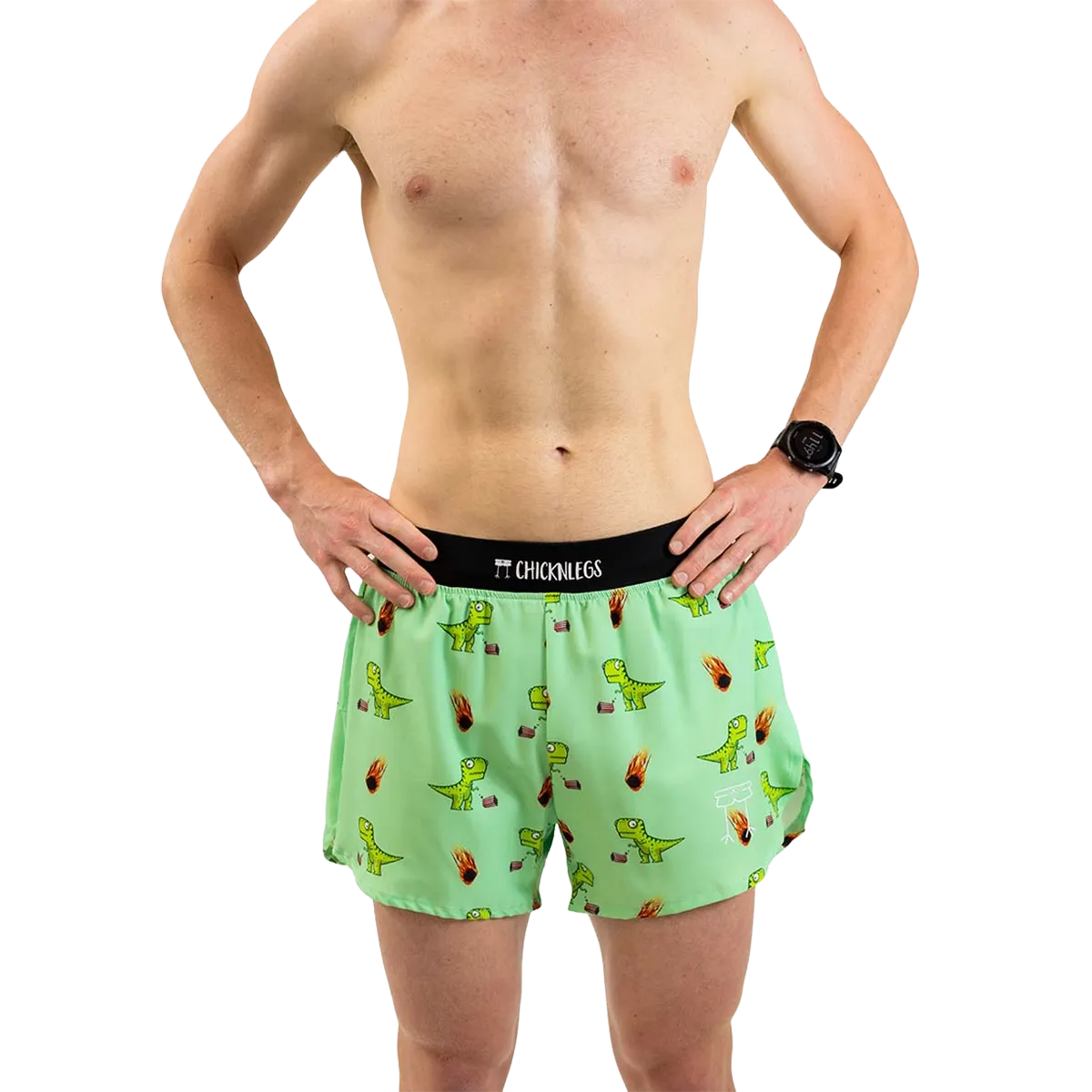 ChicknLegs 4" Half Split Short