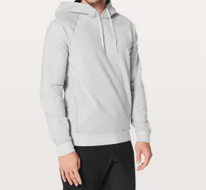 City Sweat Pullover Hoodie In Heather Grey