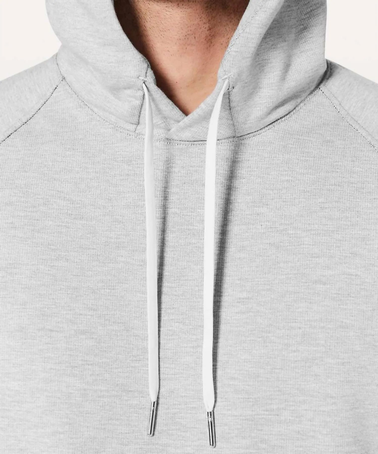 City Sweat Pullover Hoodie In Heather Grey