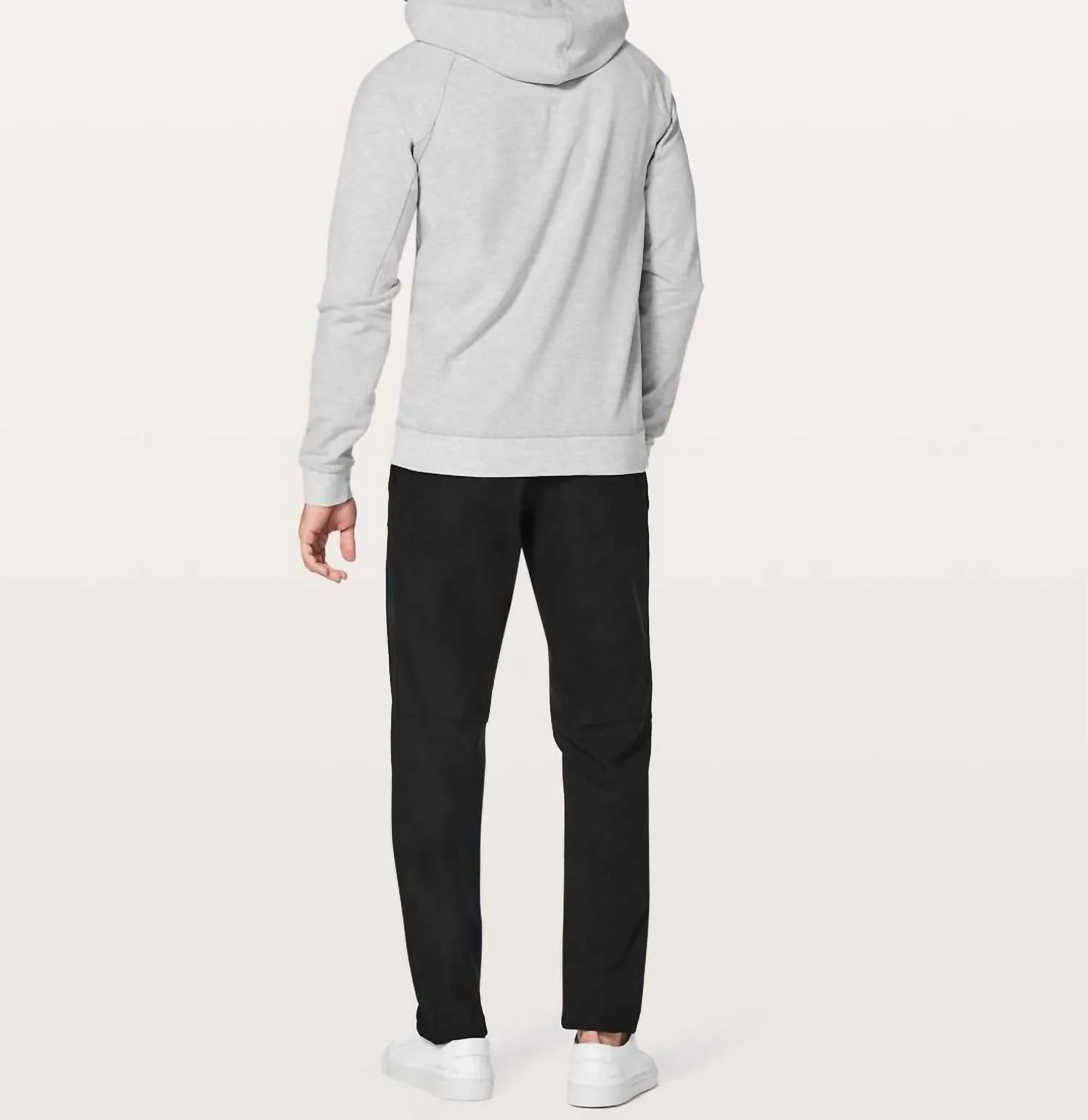 City Sweat Pullover Hoodie In Heather Grey