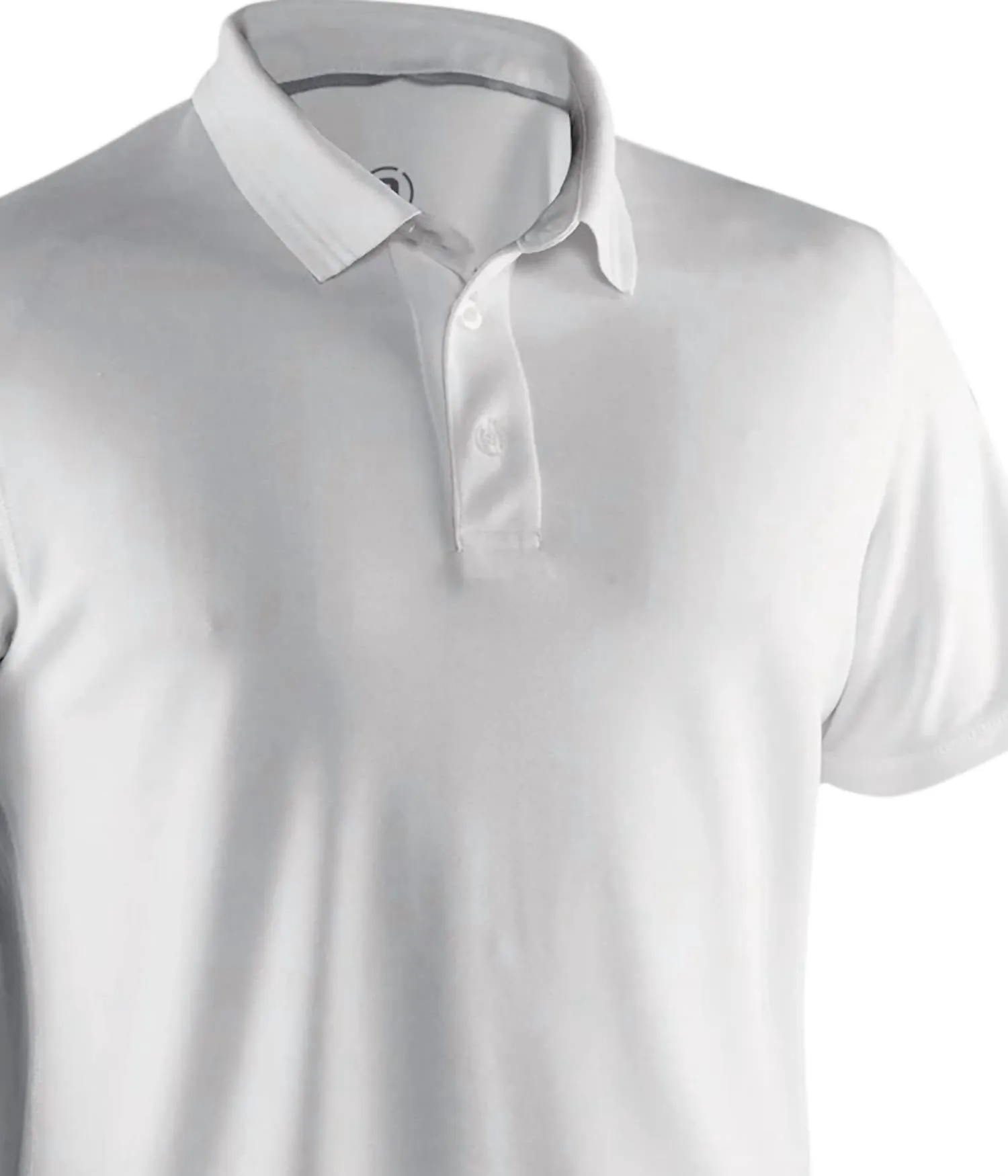 Clark Men’S Golf Polos In White