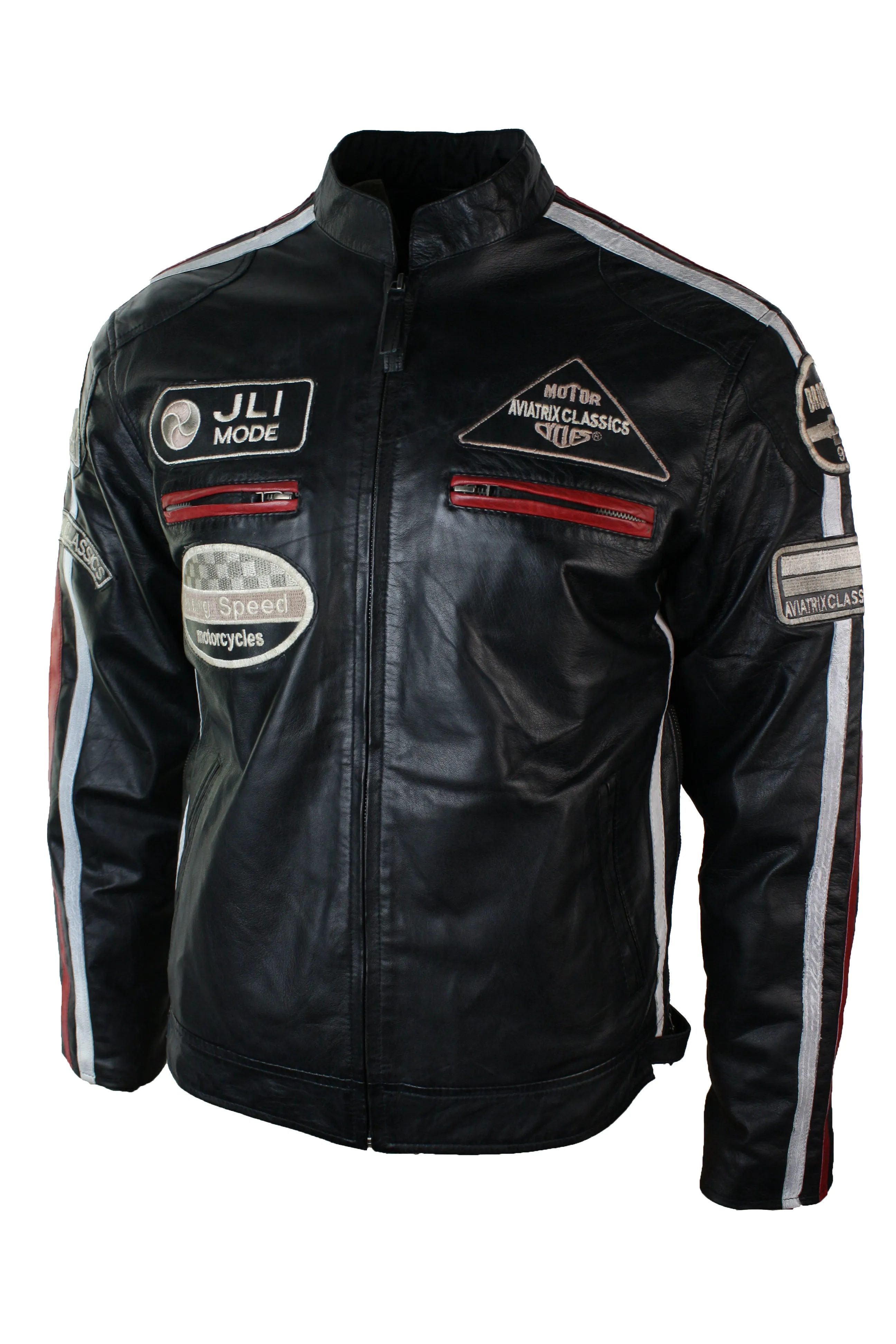 Classic Biker Leather Jacket
