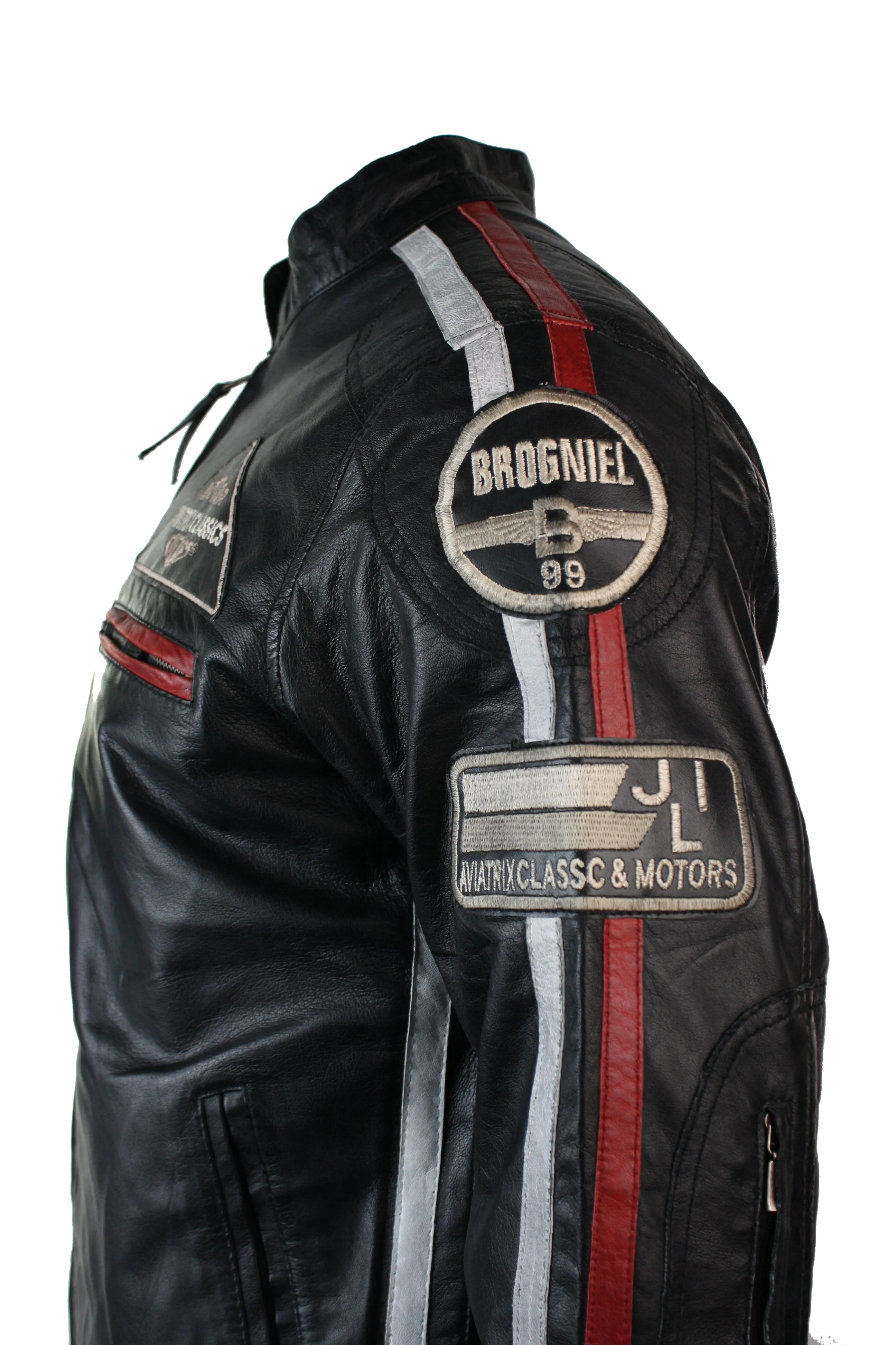 Classic Biker Leather Jacket