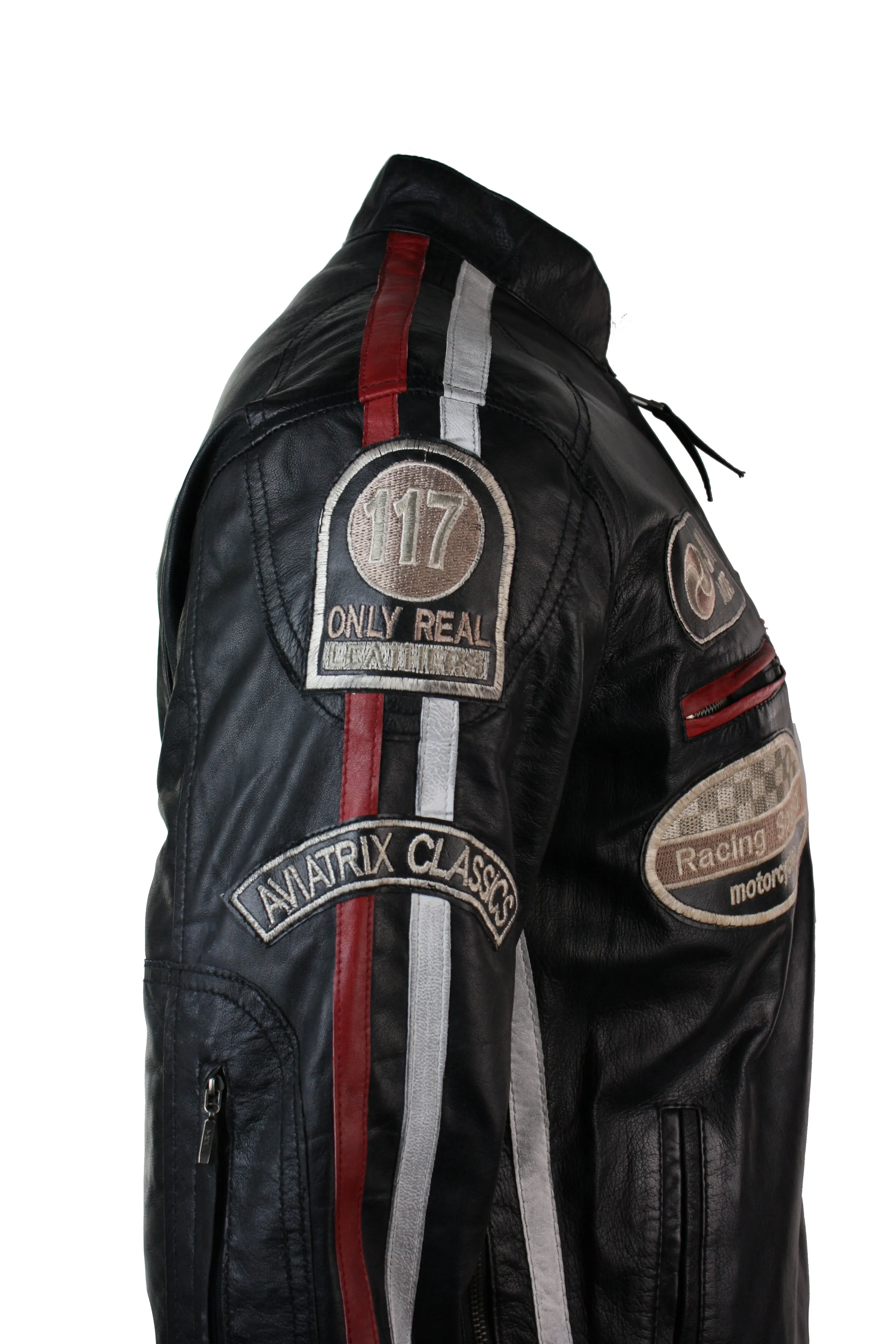 Classic Biker Leather Jacket