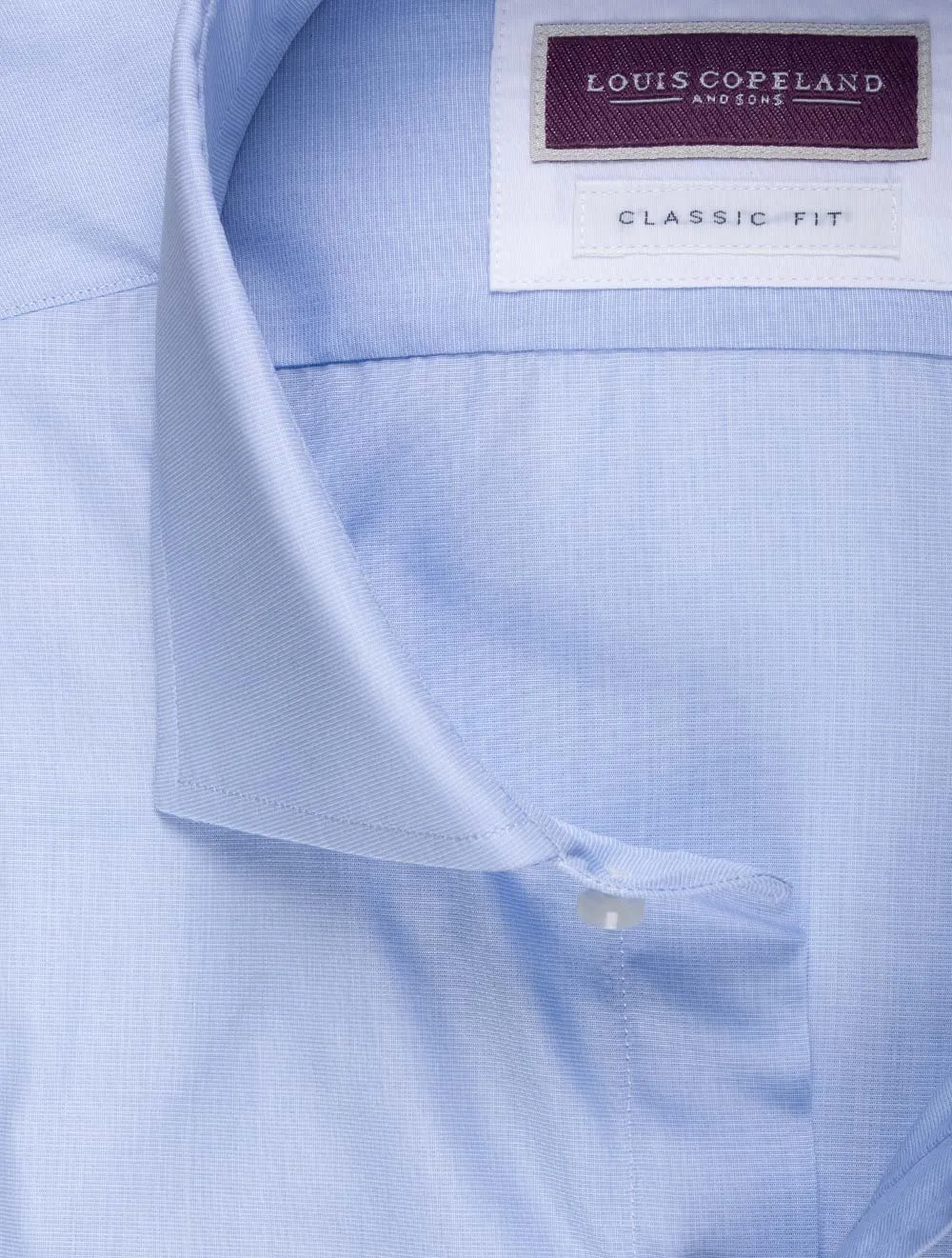 Classic T.Mason Plain Shirt Blue