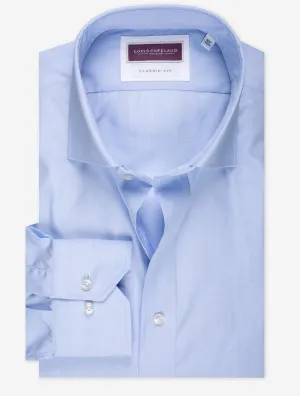 Classic T.Mason Plain Shirt Blue