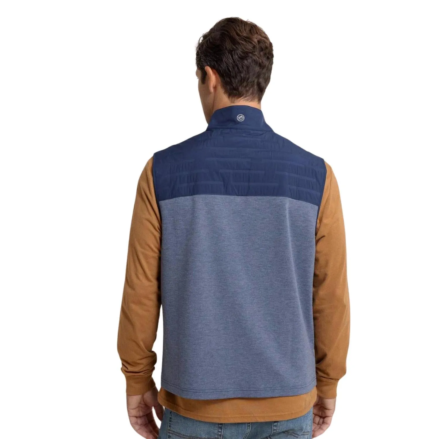 Coligny Quilted Vest In Dress Blue