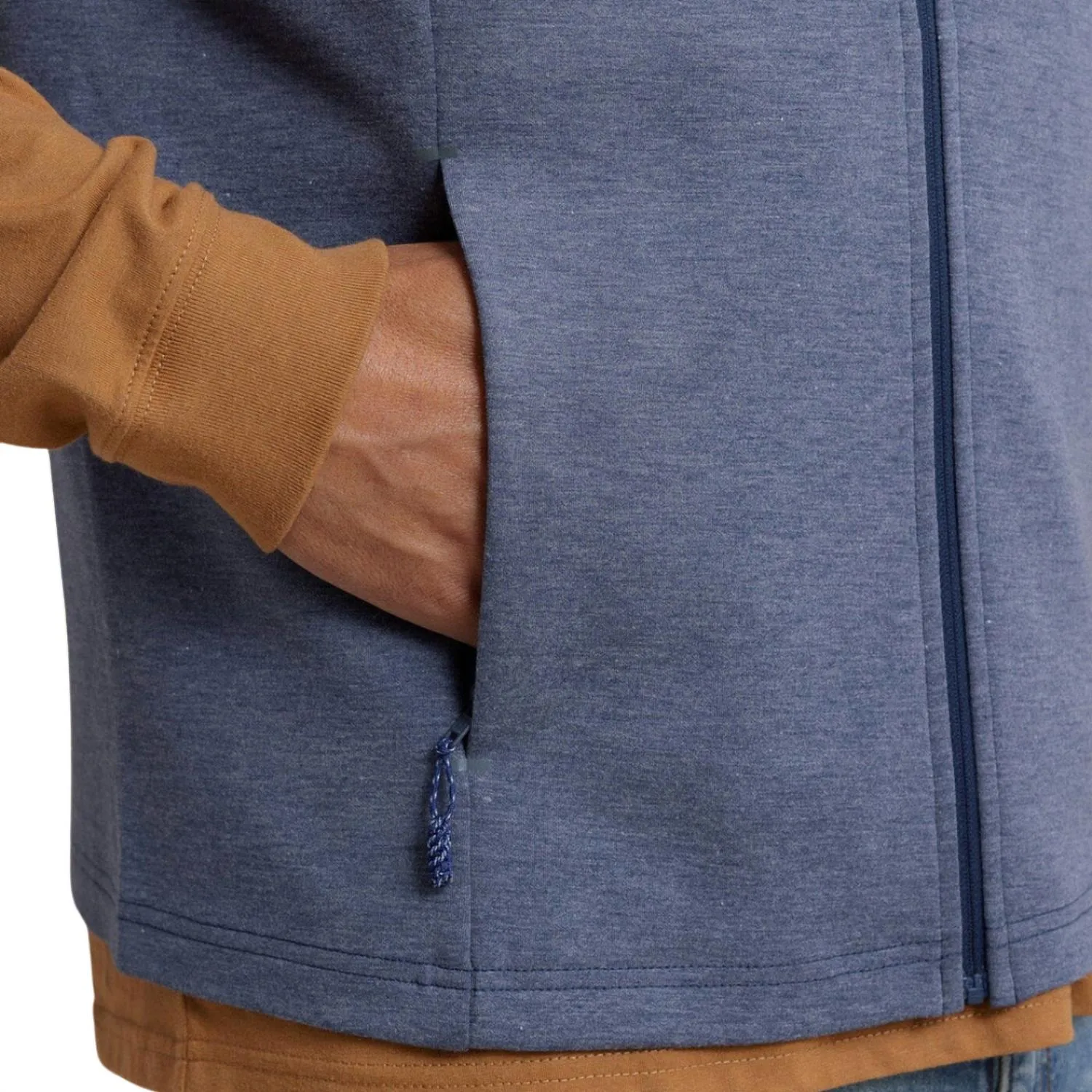 Coligny Quilted Vest In Dress Blue