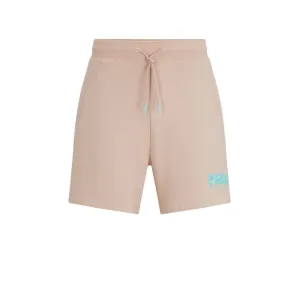 Cotton-terry shorts with new-season logo