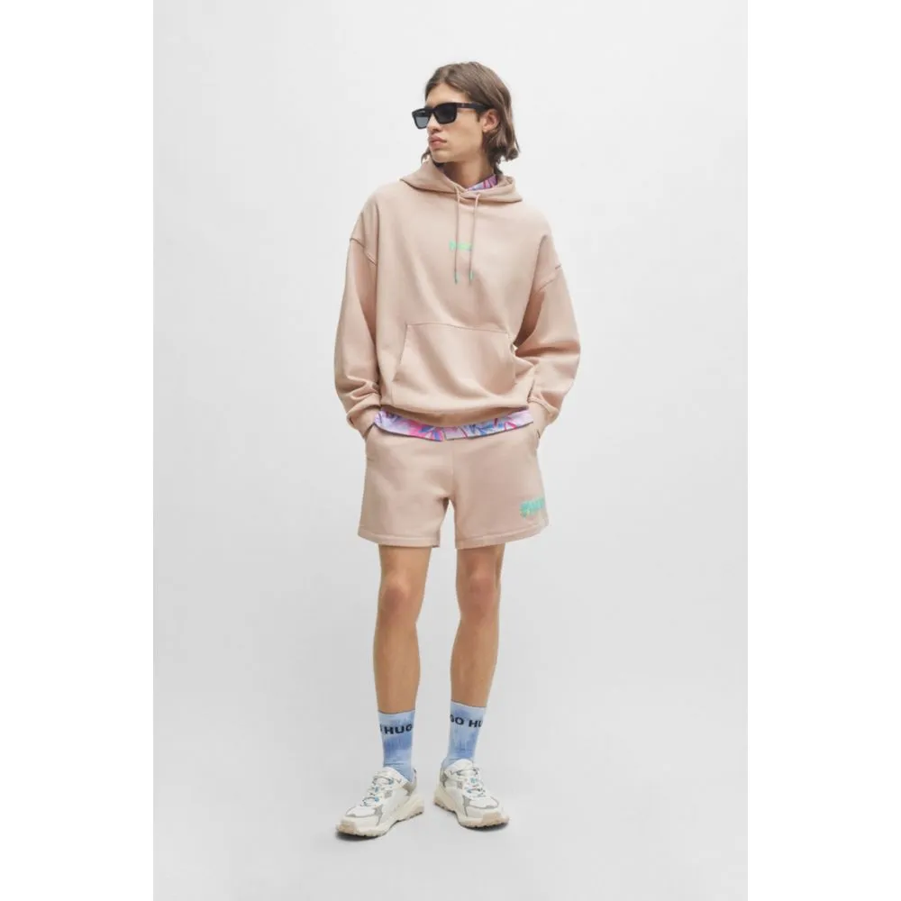 Cotton-terry shorts with new-season logo