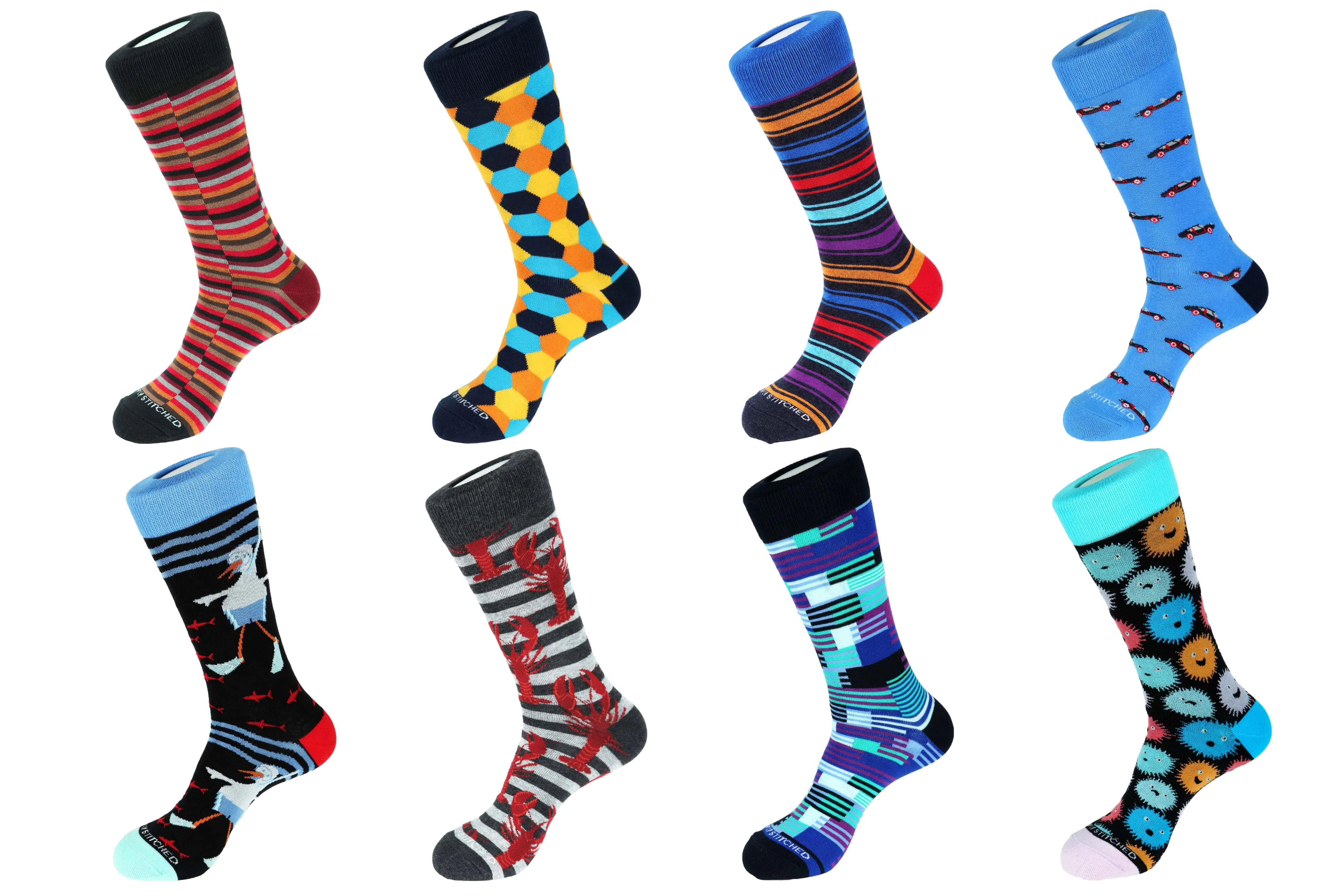 CREW SOCK 8 PACK 80011