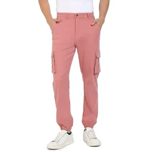 Cuffed Hem Cargo Trousers