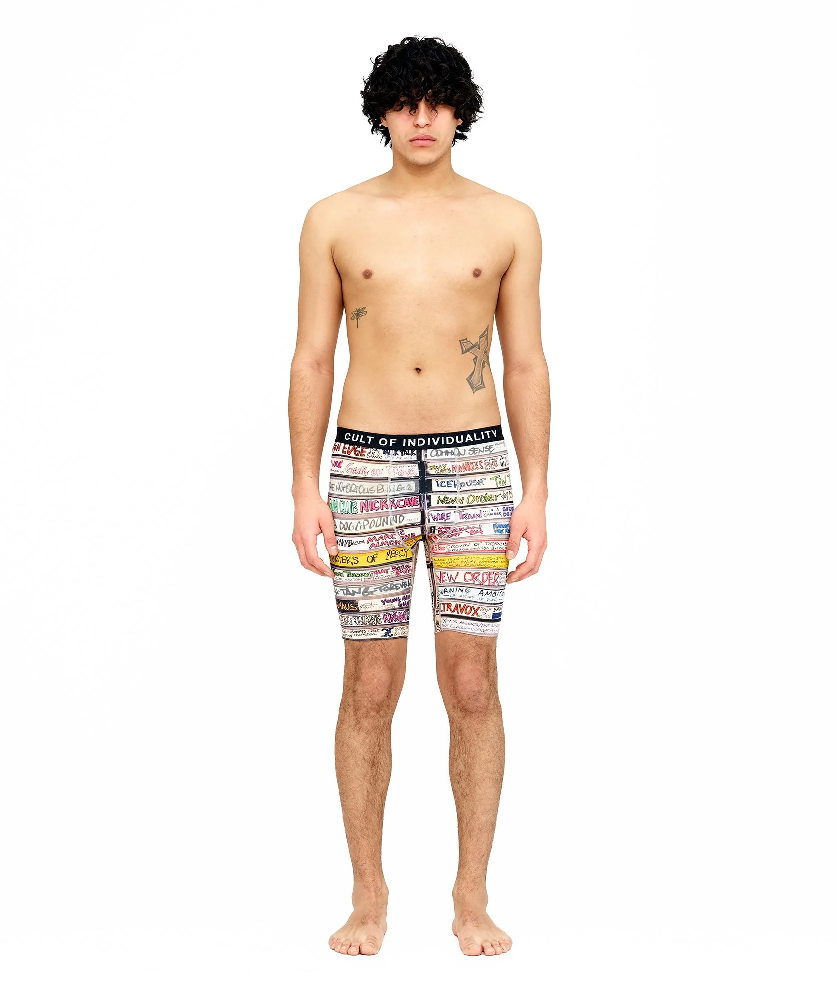 CULT BRIEFS  2 PACK "CASSETTS" PRINT/GOLD SOLID
