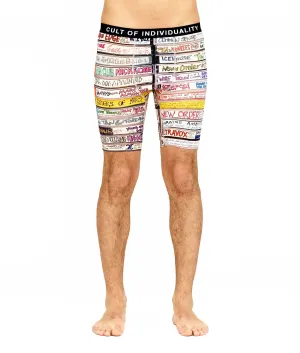 CULT BRIEFS  2 PACK "CASSETTS" PRINT/GOLD SOLID