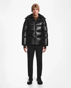 DANIEL S MEN'S GLOSSY DOWN PUFFER