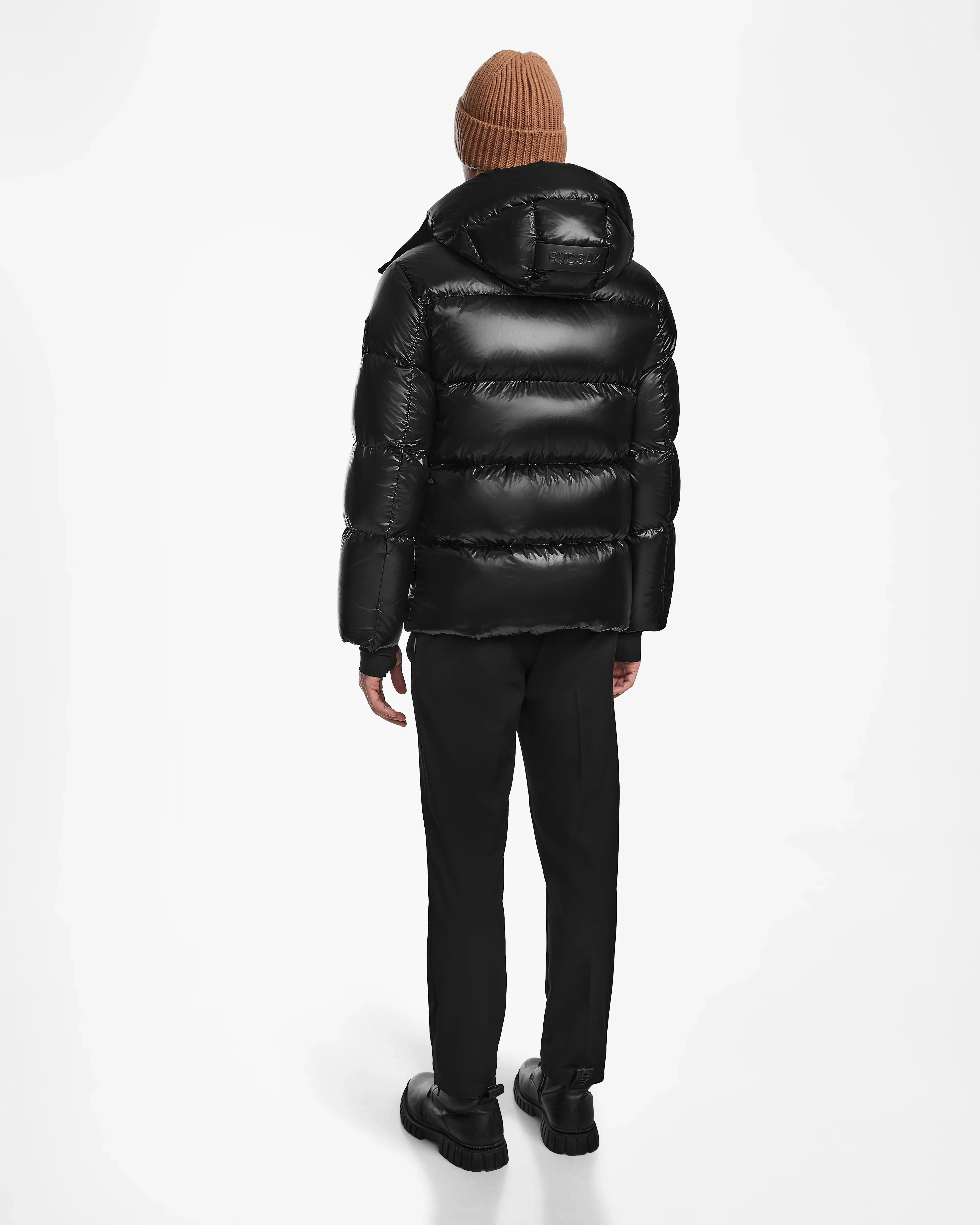 DANIEL S MEN'S GLOSSY DOWN PUFFER