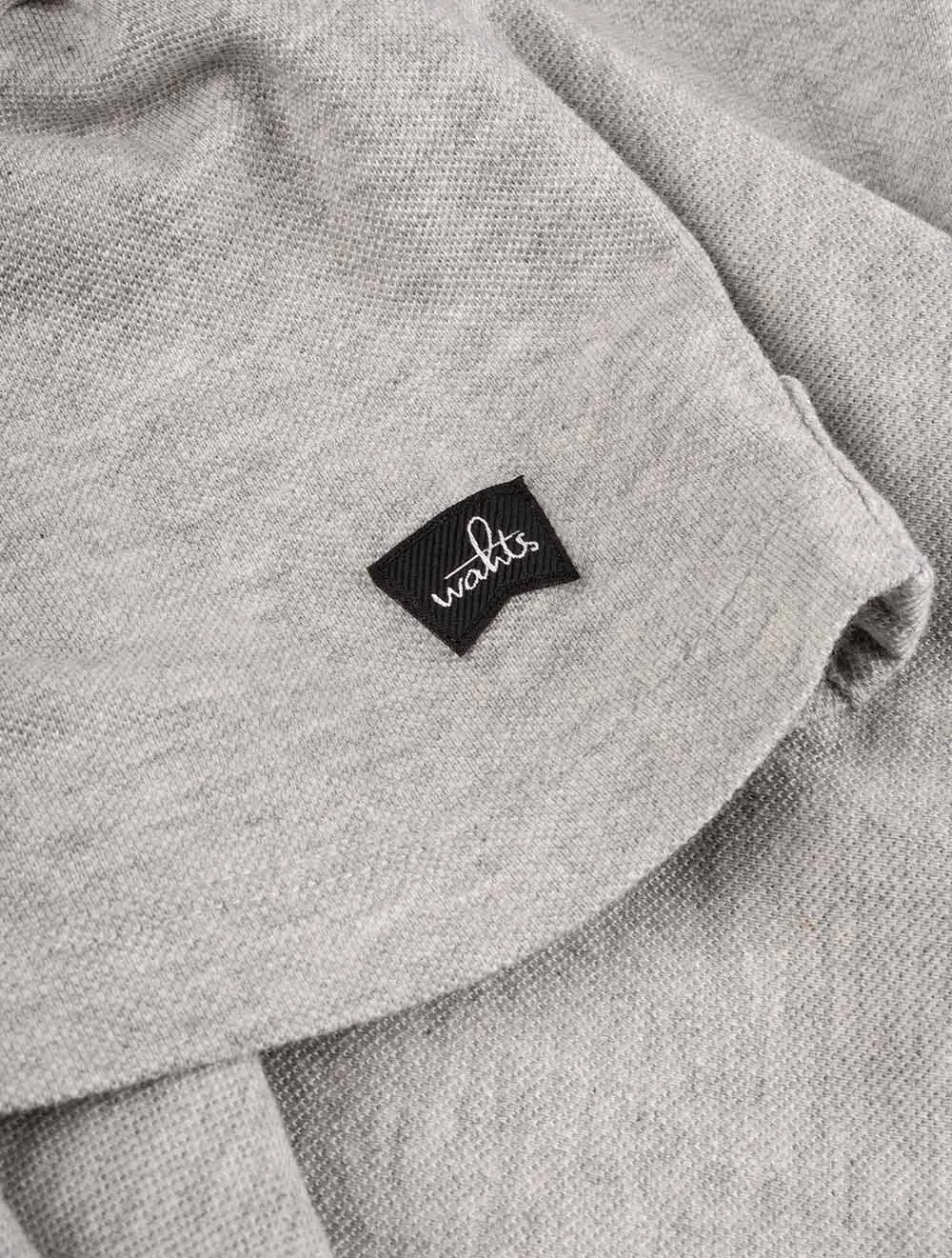 Dean Piqu�� T-Shirt Light Grey Melange