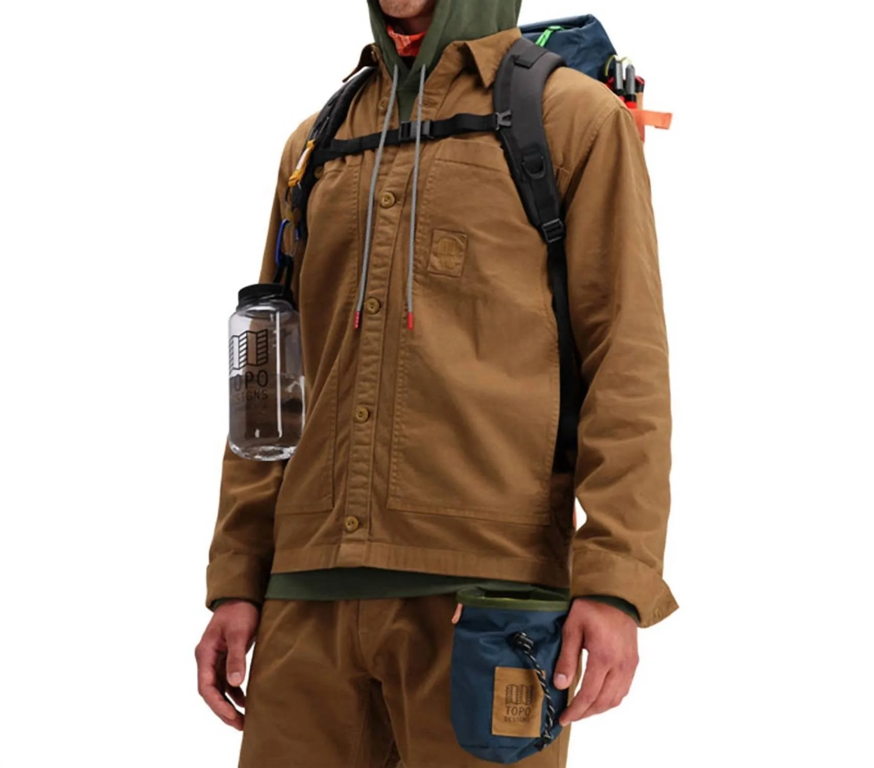 Dirt Jacket In Dark Khaki